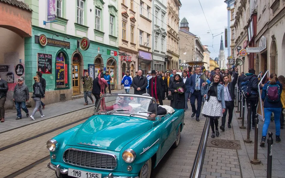 FOTO/VIDEO: Královnou olomouckého majálesu je Erika Stárková. Podívejte se na korunovaci