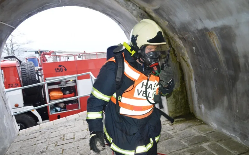 Požár ve vodní elektrárně Dlouhé stráně nemá žádné následky. Jednalo se totiž o simulaci