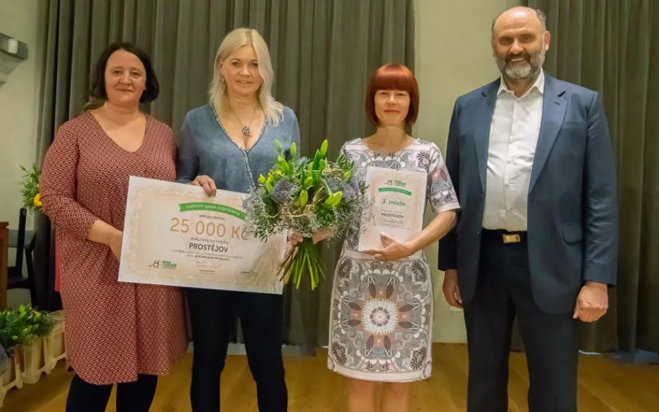 Prostějov získal třetí místo v celostátní soutěži recyklace elektrospotřebičů