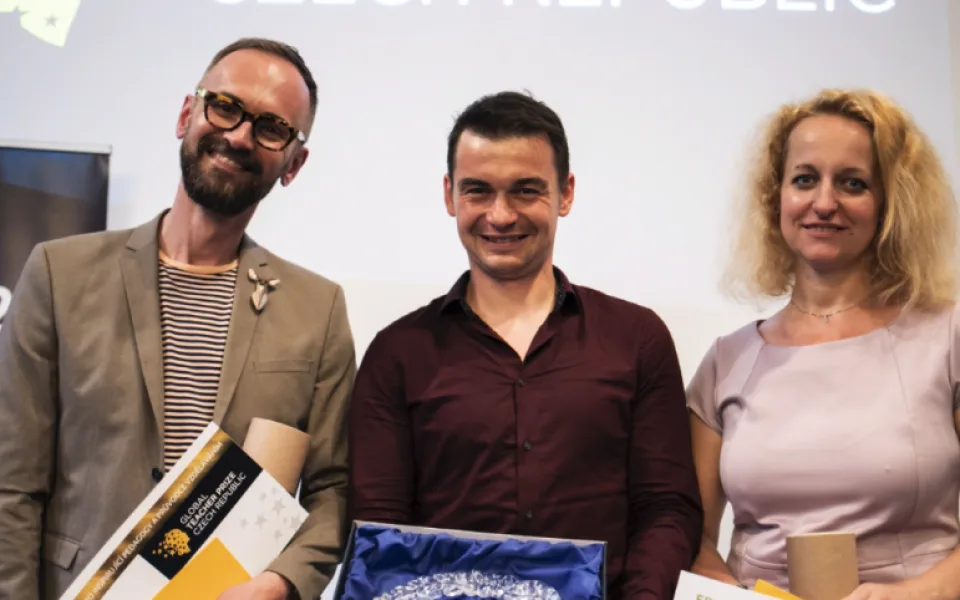 František Brauner z hejčínského gymnázia byl oceněn v prestižní Global Teacher Prize