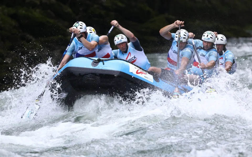 Muži a ženy z Prostějova brali na evropském šampionátu v raftingu stříbro, tým Masters vybojoval titul