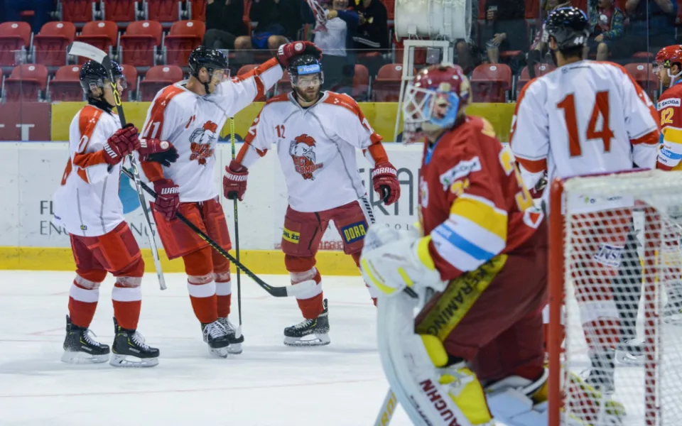 Olomouc porazila Trenčín 6:3. Vyhrála i v následném prodloužení a nájezdech