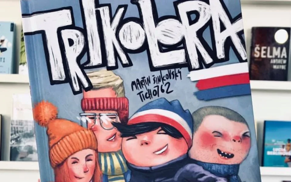 Olomoucký autor Martin Šinkovský vytvořil komiks Trikolora o sametové revoluci očima dětí
