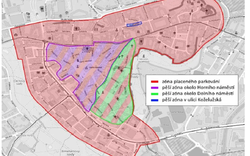 PŘEHLED: Olomouc sníží počet aut v historickém centru značkami i novými zátarasy
