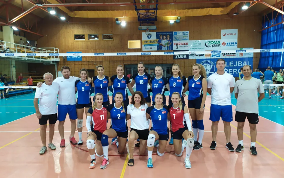 Volejbalistky Olomouce zvítězily na mezinárodním turnaji v Přerově