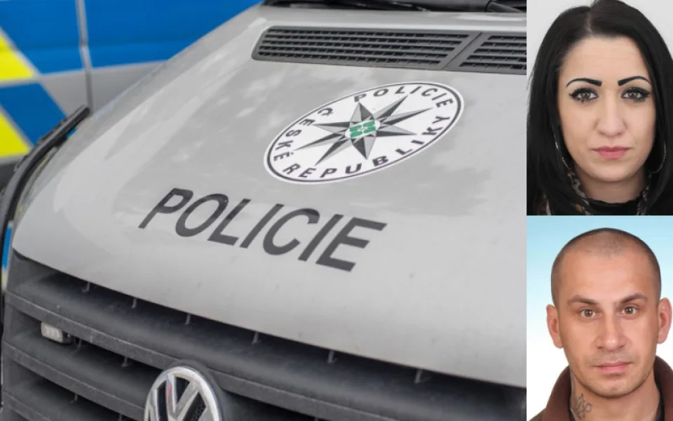 Policie pátrá po muži a ženě, kteří už měli být ve vězení. Schovávají se v Olomouci nebo okolí