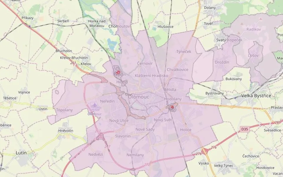 Informace o ovzduší v Olomouci nabídne nová interaktivní mapa. Ukáže i přehled zdrojů znečištění