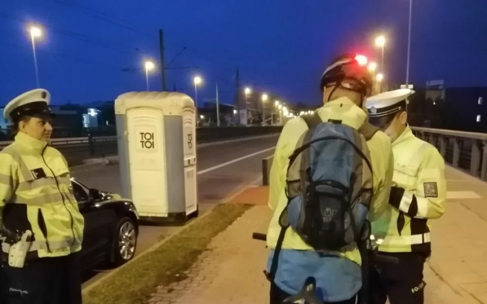Policisté kontrolovali cyklisty v Olomouci. Při hodinové kontrole nezjistili žádné porušení zákona