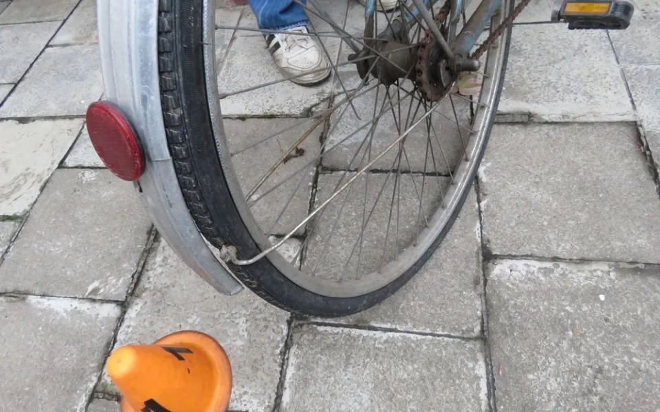 Poškozené kolo