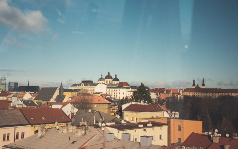 FOTO/VIDEO: Vyzkoušeli jsme olomoucké vánoční kolo. Podívejte se, jaké jsou z něj výhledy