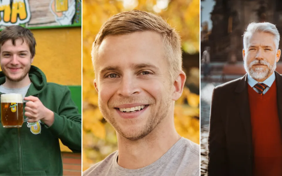 Luboš Jadrníček, Radek Kreuziger,  Tomáš Landsfeld