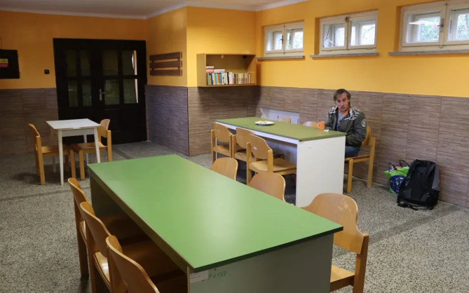 Noční "sedárna"