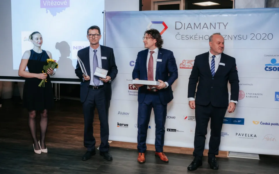 FOTO: V Olomouci byly uděleny Diamanty českého byznysu pro Olomoucký a Moravskoslezský kraj