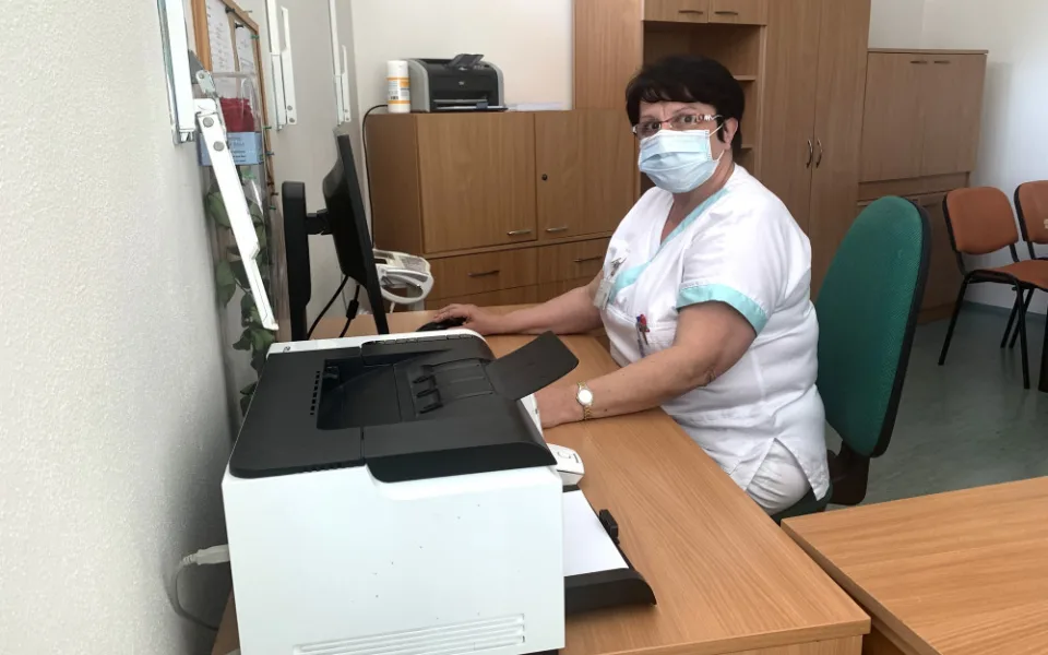 Vedoucí stravovacího provozu Nemocncie Přerov Jiřina Poppová