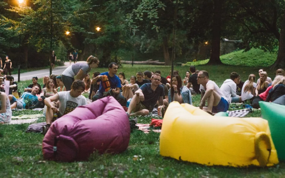 léto, festival, park, Zaparkuj, Olomouc