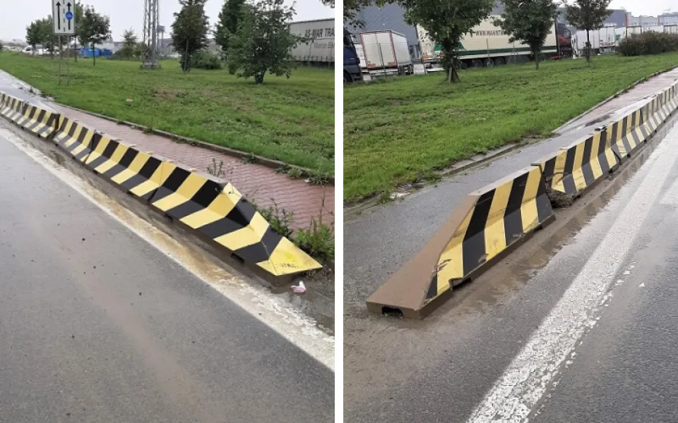 V pondělí se budou na Týnecké opravovat betonová svodidla, uzavřen bude jeden jízdní pruh
