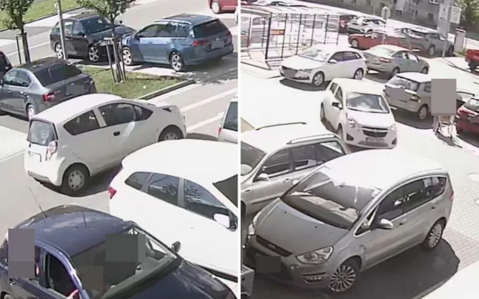 Neznámý řidič naboural na Bělidlech do zaparkovaného auta. Policie žádá o pomoc svědky