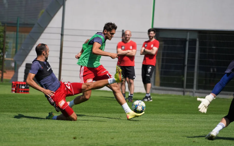Olomoučtí fotbalisté zahájili přípravu zatím bez Hubníka