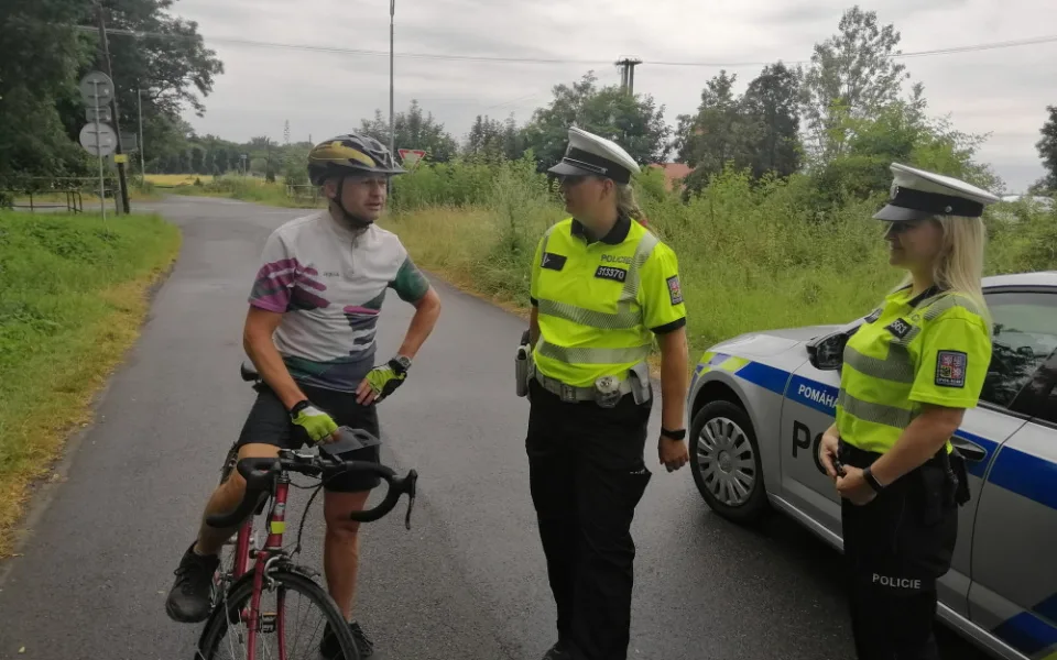 Policisté v pondělí v Olomouci zaměřili na cyklisty a cyklostezky