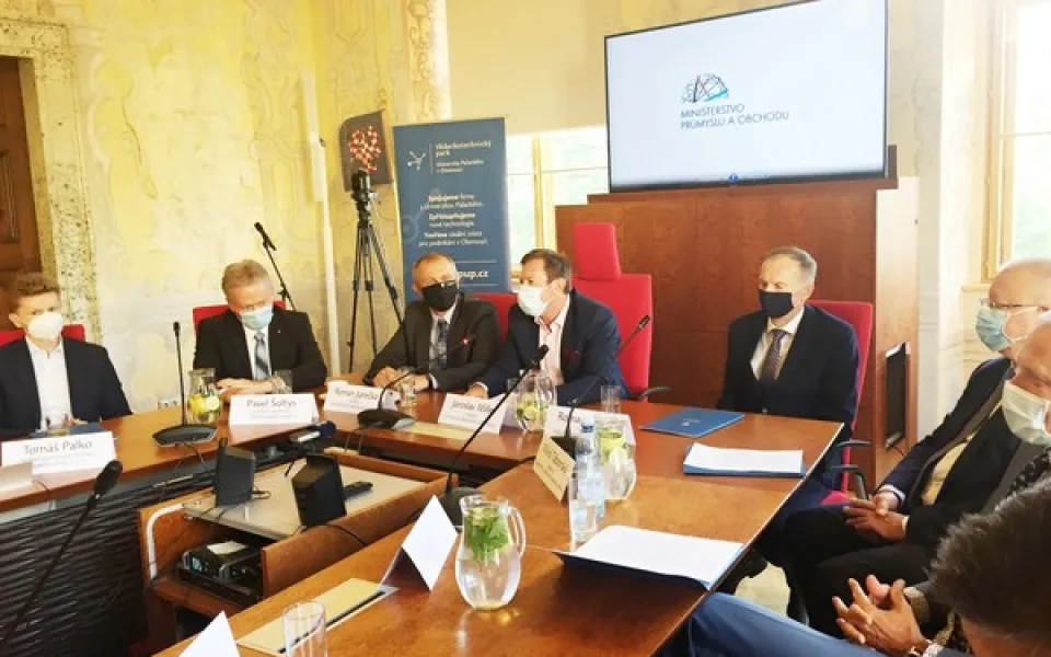 Tisková konference k představení digitalizace zdravotnictví