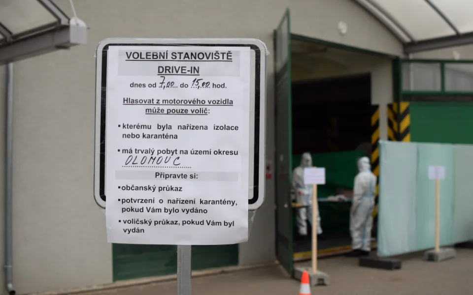 FOTO z olomouckého drive-in stanoviště