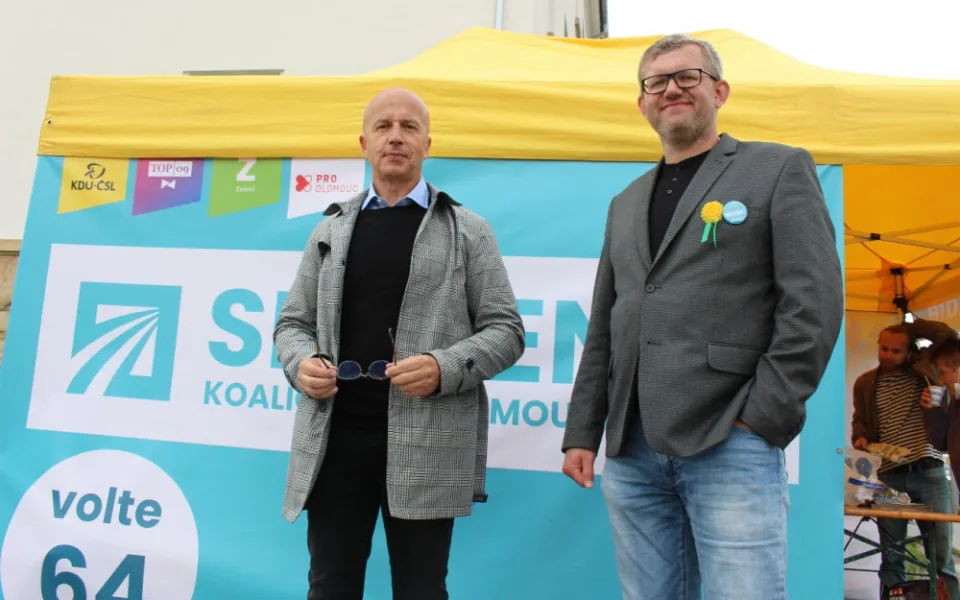 Pavel Telička a Ivo Slavotínek