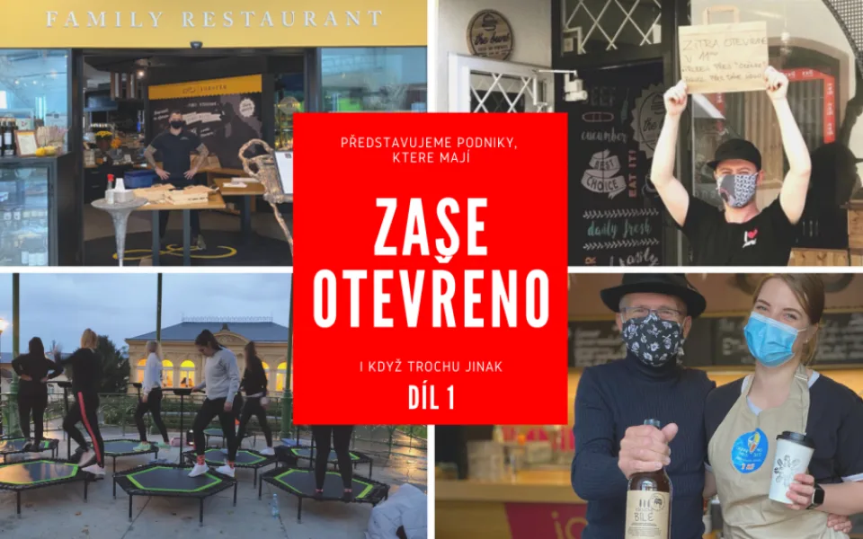 Otevřeno, ale jinak: Příběhy olomouckých podniků v době koronakrize.
