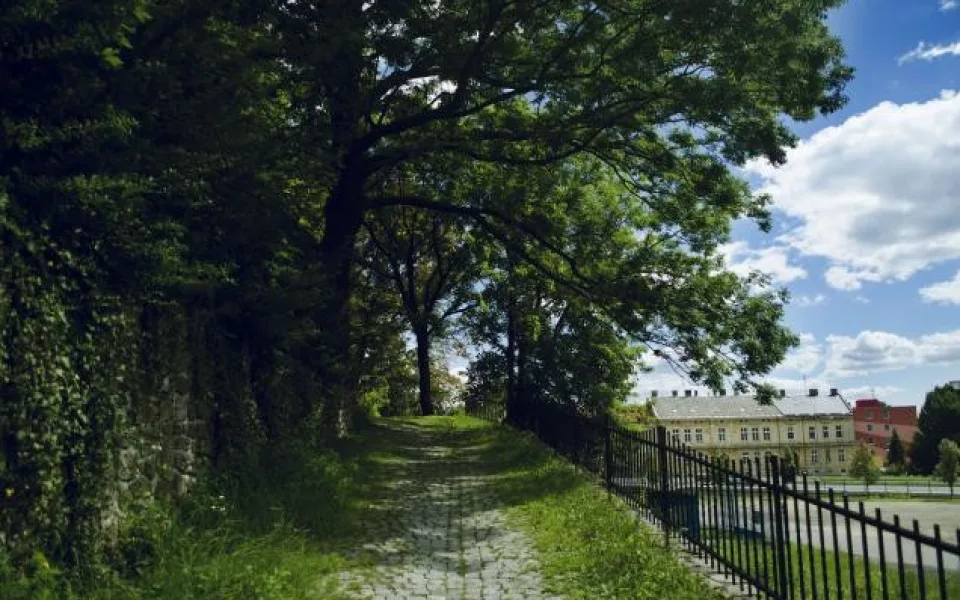 Šumperské hradby. Ilustrační foto.
