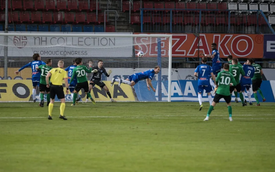 Sigma ztratila v závěru vedení a s Příbramí si rozdělila bod