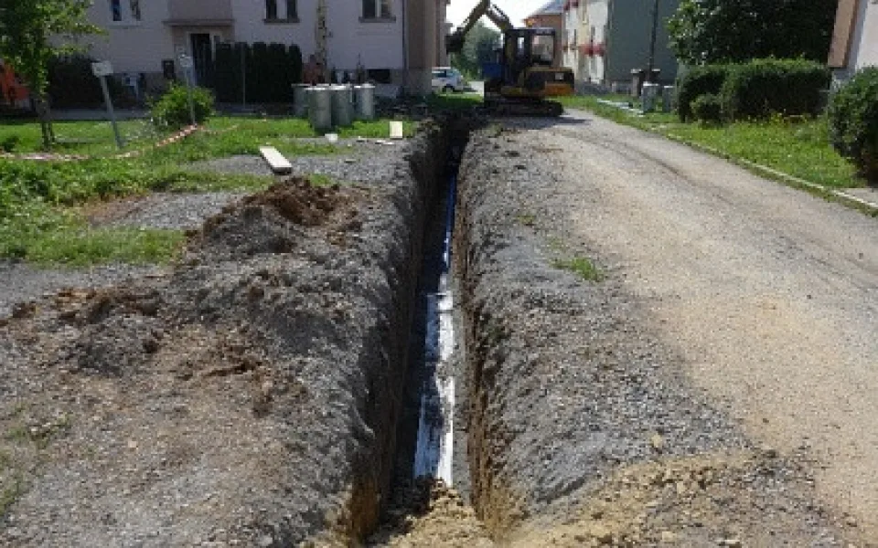 vodovod Přáslavice