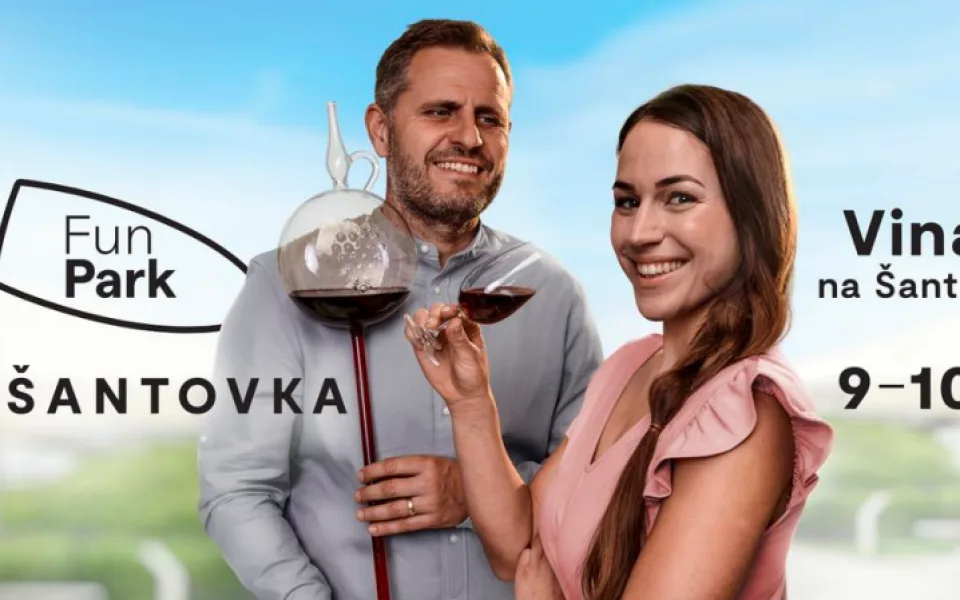 Festival Vinaři na Šantovce představí výjimečná moravská vinařství, cimbálovou hudbu, sommeliérské kurzy, degustaci s Romanem Paulusem a koncert Davida Kollera