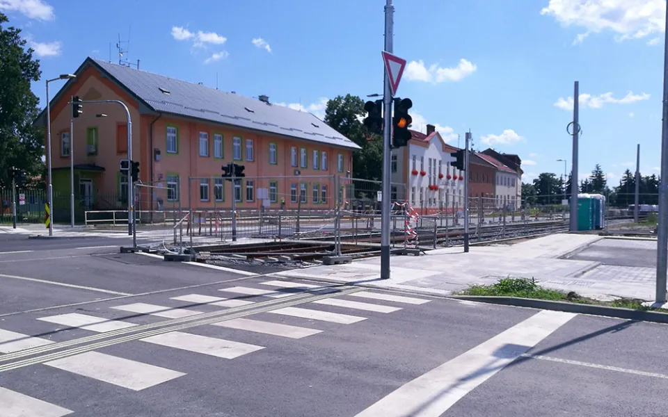 Nový úsek tramvajová trati v Olomouci bude mít 1,2 kilometru a tři zastávky