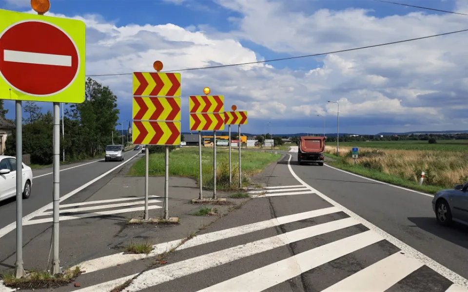 Dopravní značení u únikové zóny pod mohelnickým kopcem se dočká obnovy