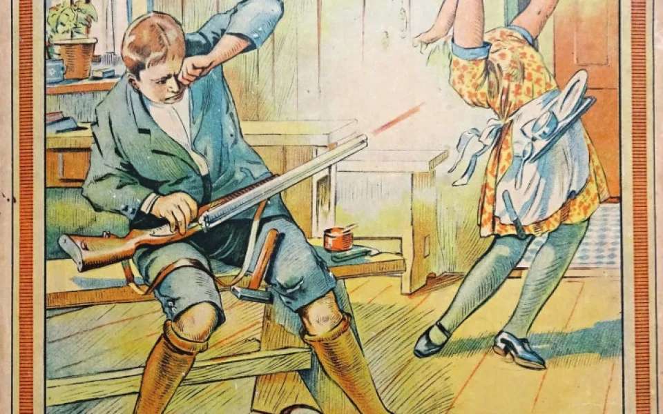 Přerovské muzeum představuje Děsivé školní obrazy. Jde o dobové didaktické pomůcky