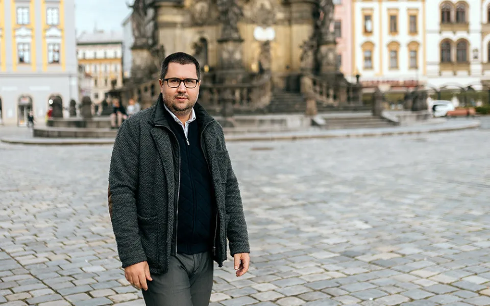 Ředitel Okresní hospodářské komory Olomouc Radim Kašpar