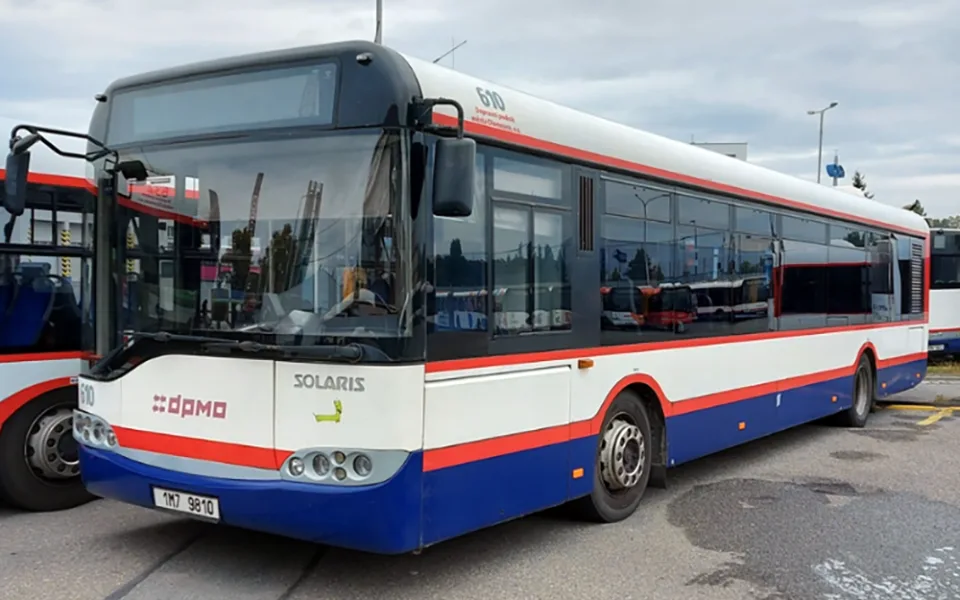 Jeden z nabízených autobusů Solaris Urbino 12