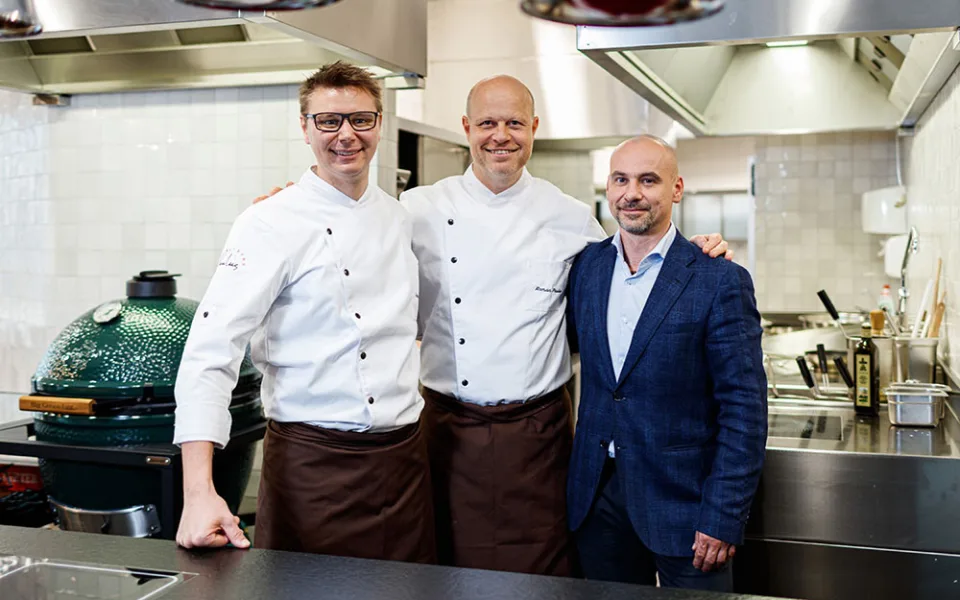 Roman Paulus (uprostřed) rozvíjí v posledních letech projekty v Olomouci