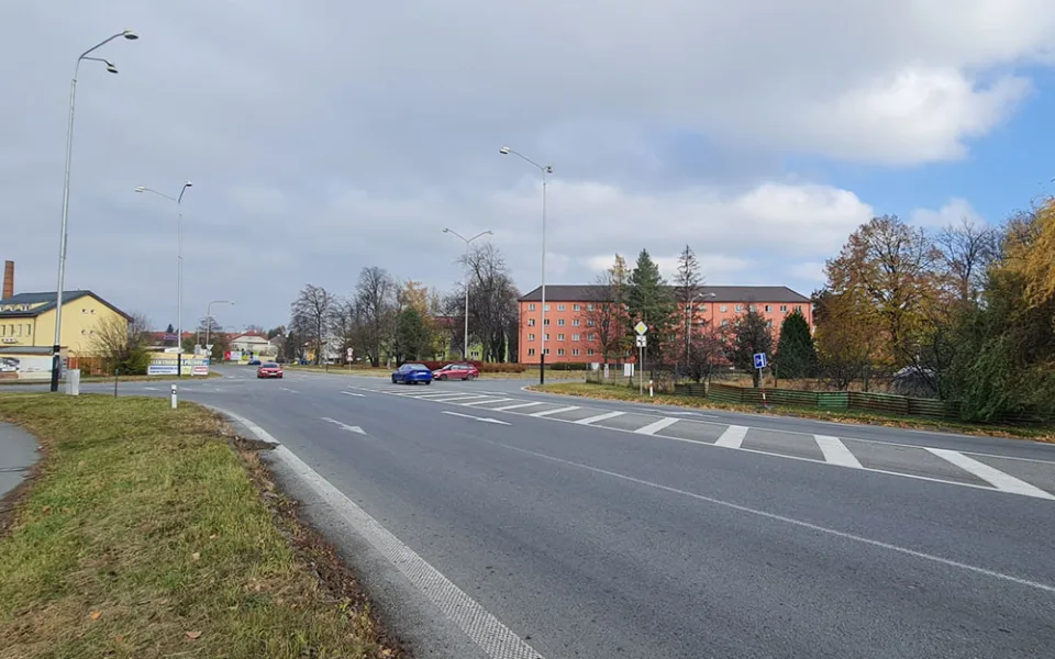 Křižovatka ulic Tovární, Durychova a Generála Štefánika má dostat novou podobu kruhového objezdu