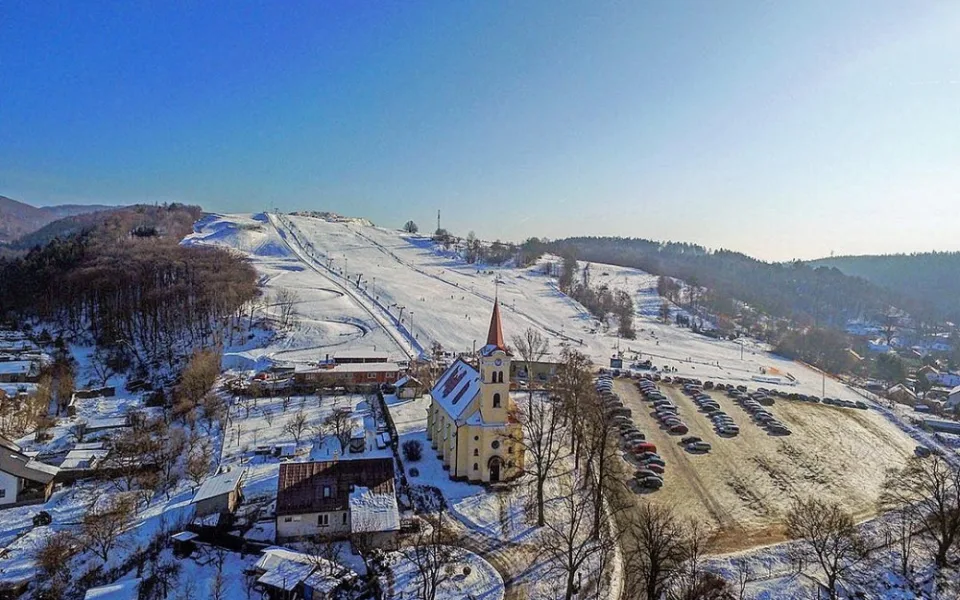 Ski areál Hlubočky - ilustrační foto