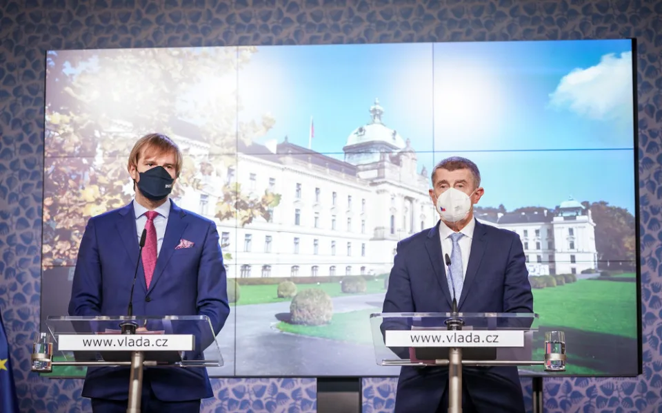 Adam Vojtěch a Andrej Babiš - ilustrační foto