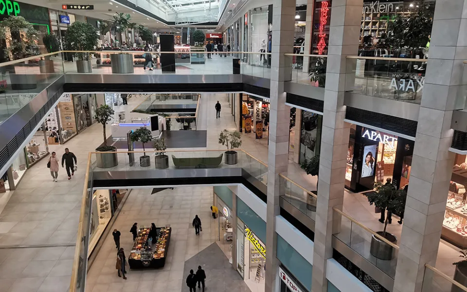 Olomoucká nákupní galerie Šantovka - ilustrační foto