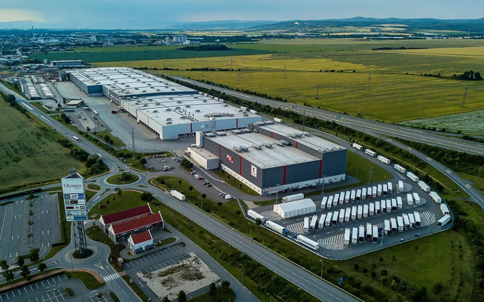 Distribuční centrum společnosti Kaufland v Olomouci - Holici