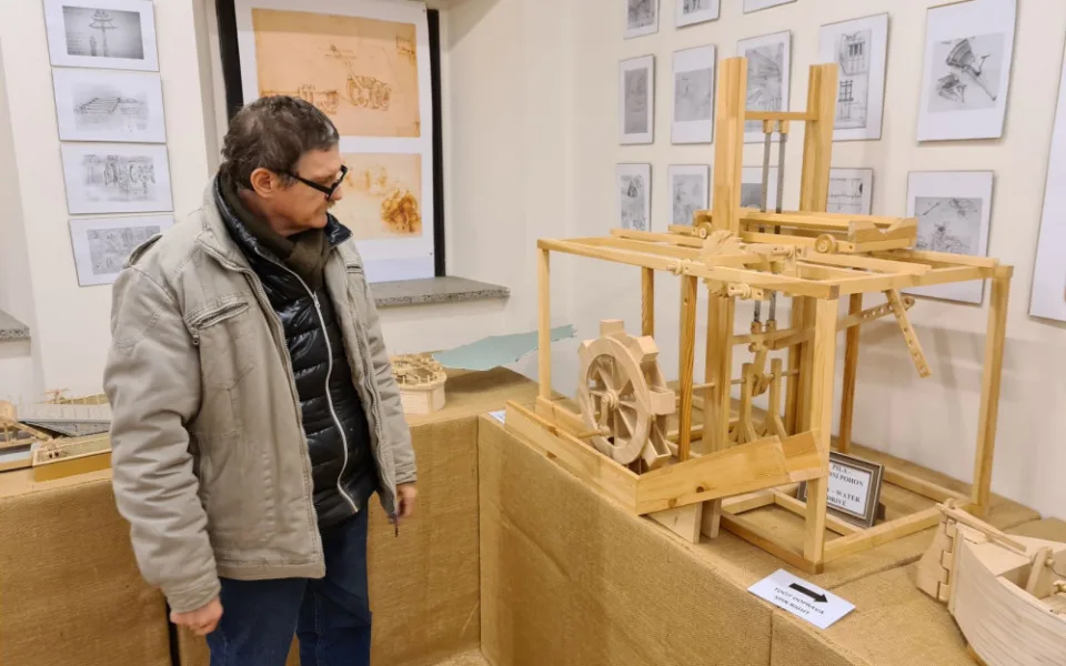 V Galerii Šantovka bude až do února výstava legendárních strojů da Vinciho