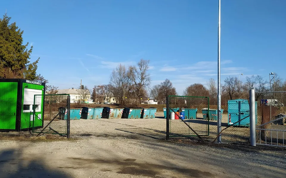 Nové sběrné místo v Andělské ulici