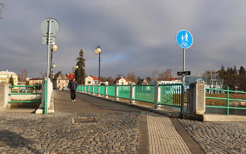 Nový úsek cyklostezky povede od lávky U Loděnice do centra Přerova