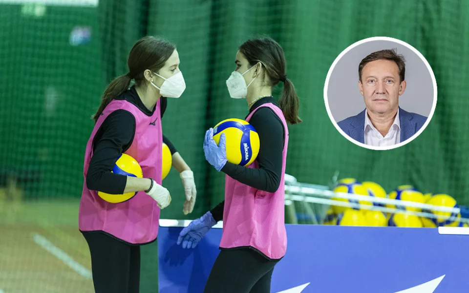 Předseda olomouckých volejbalistek Jiří Zemánek se rozohnil kvůli covidovým omezením