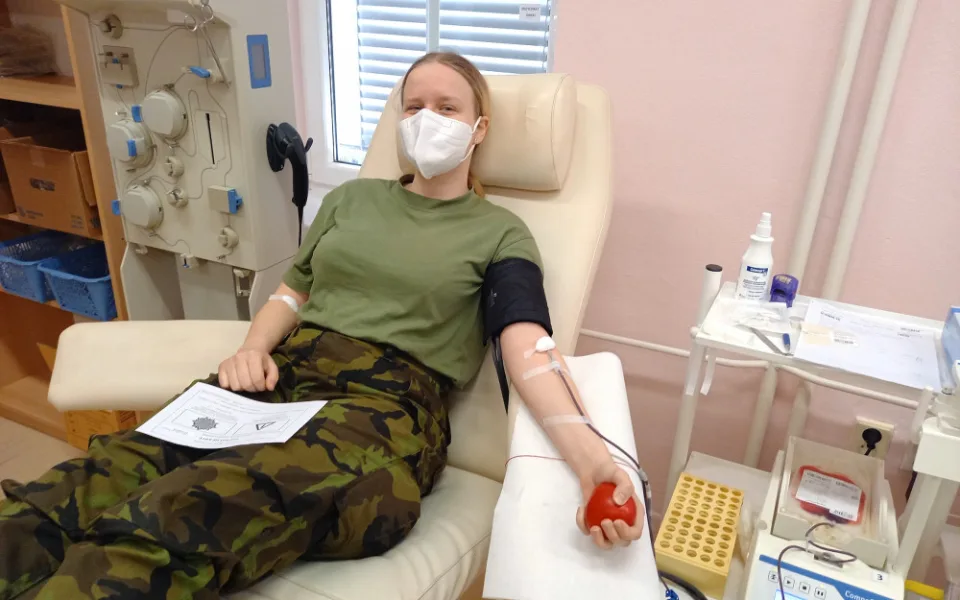 Darovat nejcennější tekutinu se rozhodlo 41 studentů