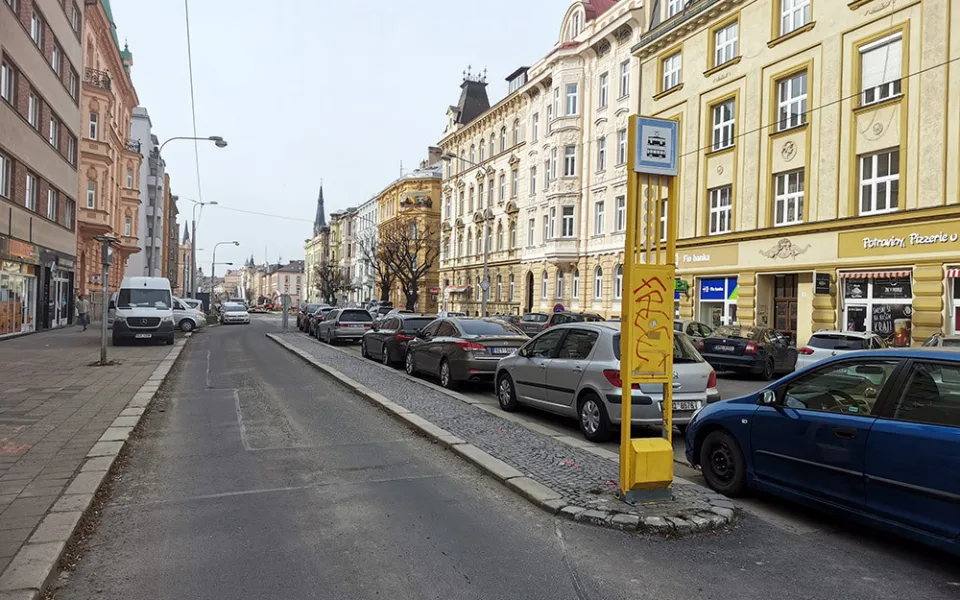 Zastávka U Bystřičky na Masarykově třídě projde přestavbou na zastávku vídeňského typu