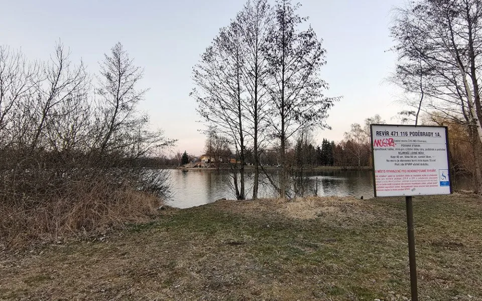 Jezero Poděbrady u Olomouce - ilustrační foto