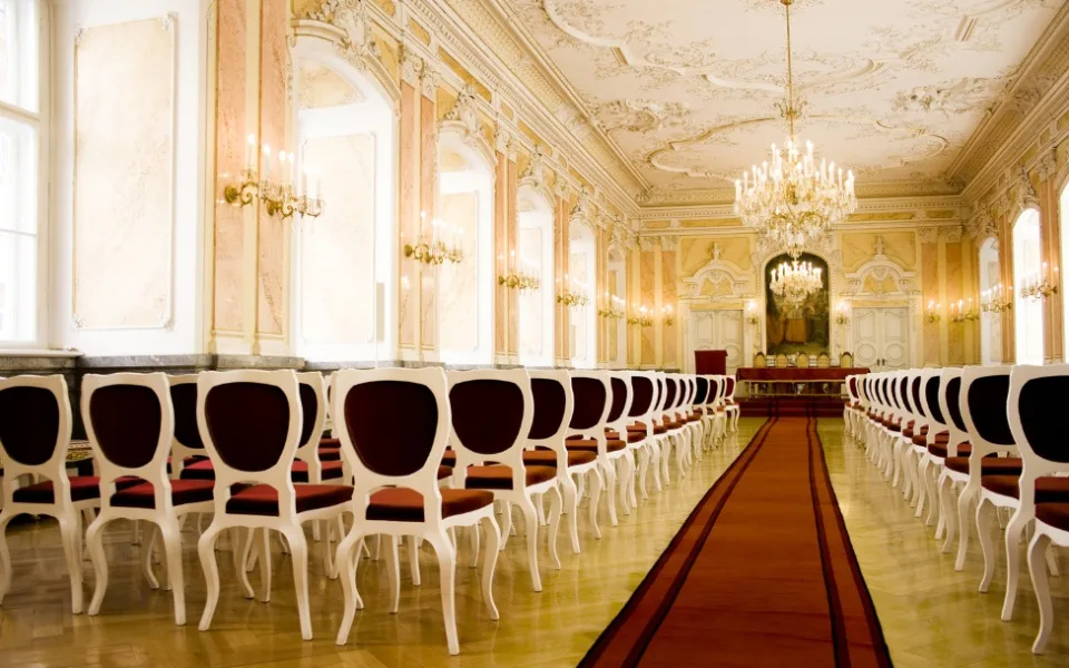 Sál v olomouckém Arcibiskupském paláci - ilustrační foto